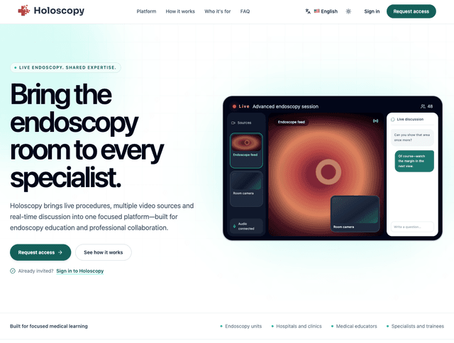 Holoscopy